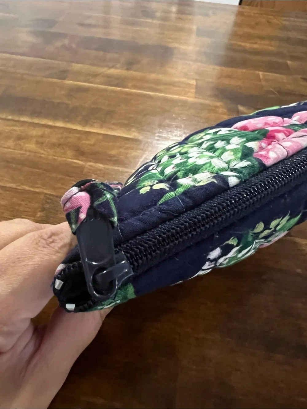 Vera Bradley Vintage Return to Happiness Cosmetic Bag